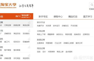 淘宝网店培训教程下载,一般去报电商运营培训班
