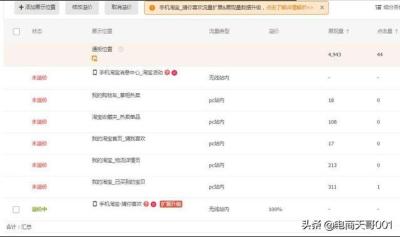 直通车定向展现位置和投放人群,钻展如何更好的拉首页流量