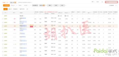 查直通车成交关键词的软件,怎么能知道某个淘宝店铺有没有开直通车