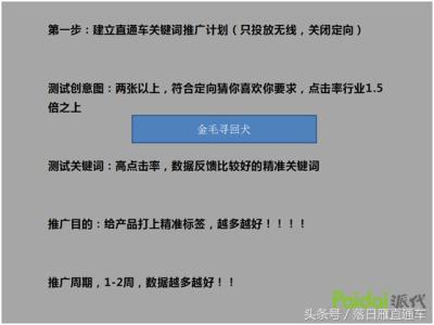 怎么用直通车拉取手淘首页流量,淘宝无货源低价直通车怎么开