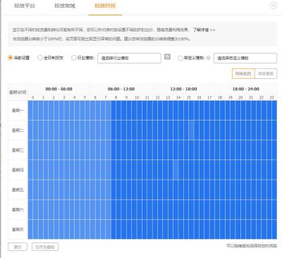淘宝新手直通车投放地域设置,而且排名第一测试了很多地区人群搜索人群设定全人群