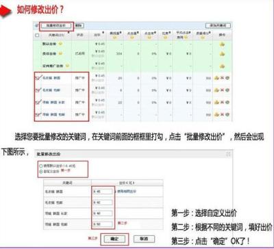 淘宝直通车设平均出价,淘宝上的直通车到底是什么意思