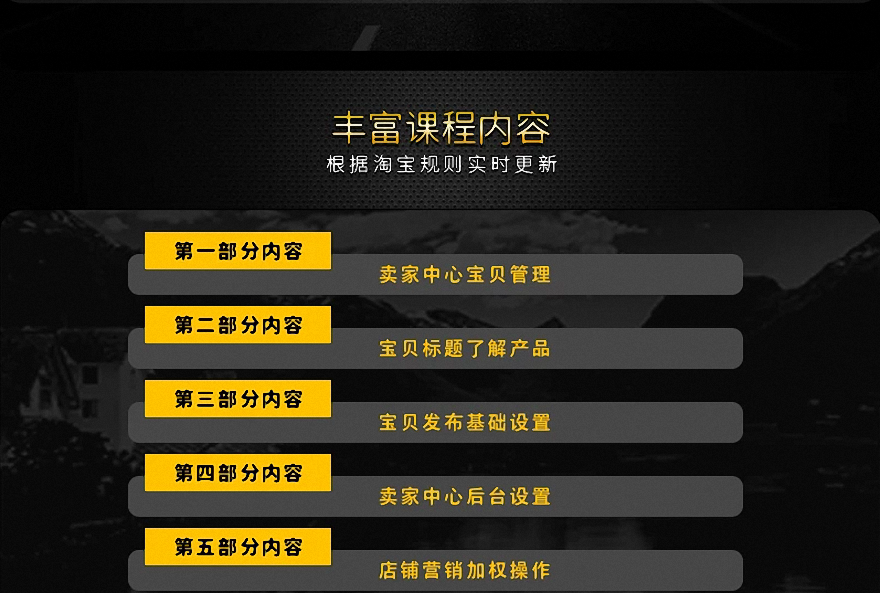 最新淘宝运营教程,如何运营淘宝店才能在半年内赚到10万元
