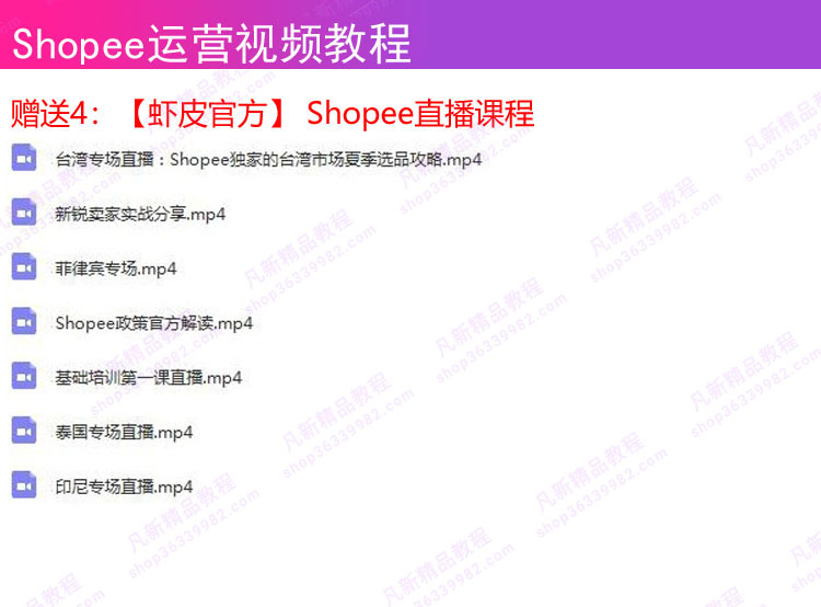 虾皮电商视频教学,shopee上传产品有的没有库存怎样办