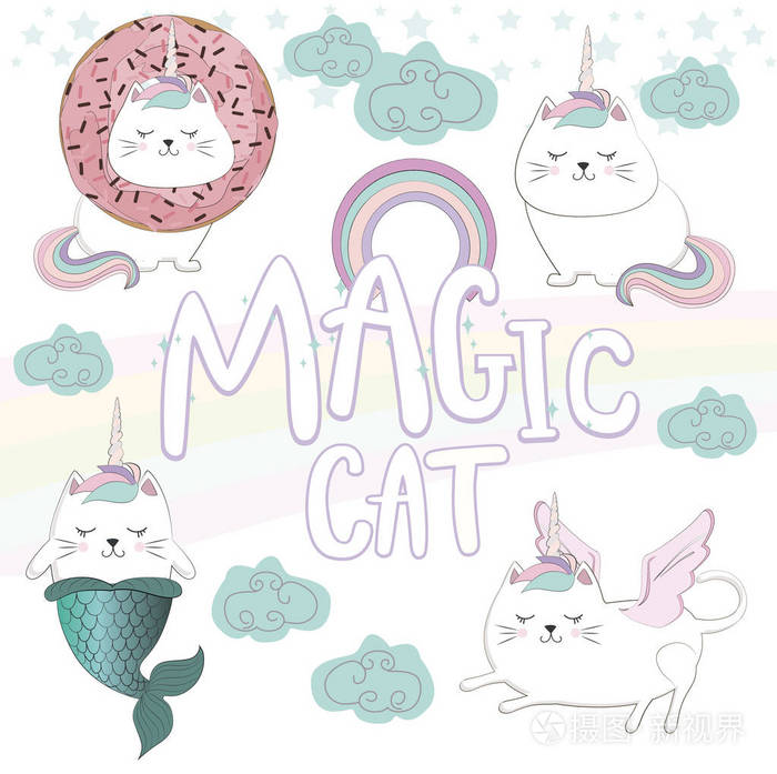 独角兽猫猫表格下载,如何制作猫咪资料表