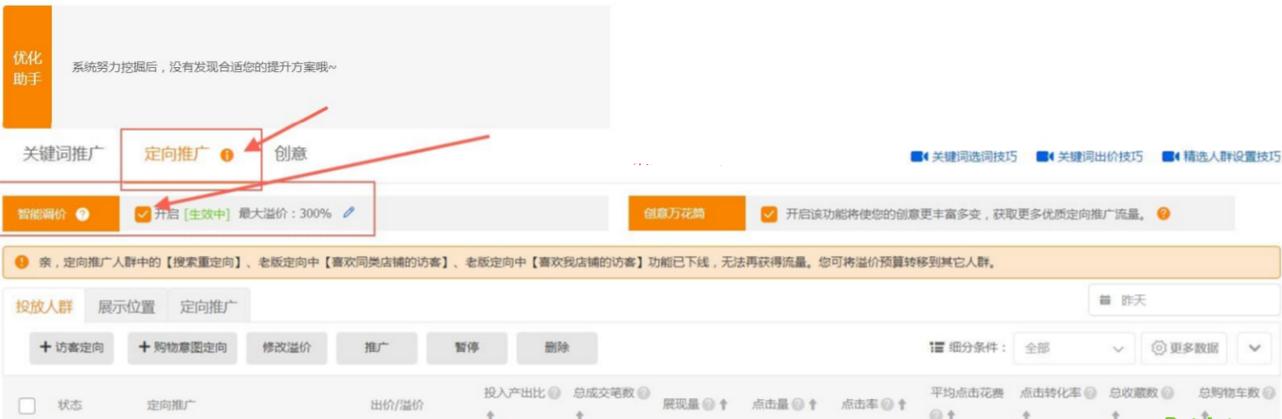 淘宝直通车什么时候该溢价,如何用标签起爆搜索淘宝店铺流量